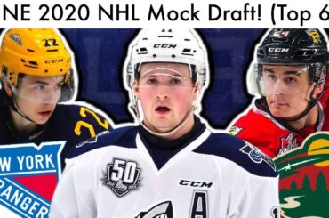 JUNE 2020 NHL Mock Draft! (Top 60 Prospect Rankings & Lafreniere/Stutzle/Jarvis/Rossi Lottery Talk)