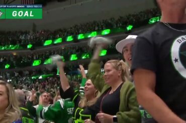 Radek Faksa scores vs Kraken in game 5 (5/11/23)