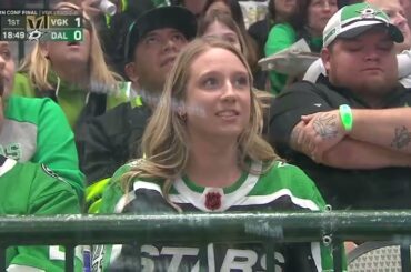 Ivan Barbashev helps Marchessault to score winning goal in game 3 vs Stars (2023)