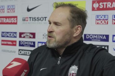 Artūrs Irbe pirms spēles pret Kazahstānu | Hokejs