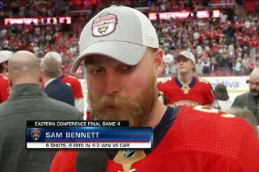 Sam Bennett talks Panthers going to Stanley Cup Final