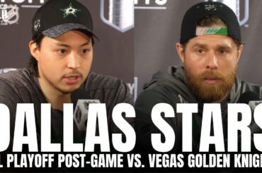 Jason Robertson & Joe Pavelski React to Dallas Forcing GM5 vs. Vegas, Belief in Dallas Comeback