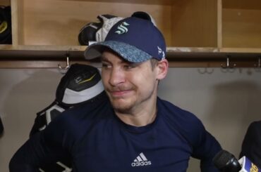 2023 #nhl Playoffs: Seattle Kraken Forward Yanni Gourde - Round 2 Game 1 - 05.02.23