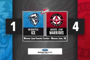 Moose Jaw Ford Highlights: Warriors (4) vs Winnipeg (1) - Oct. 8