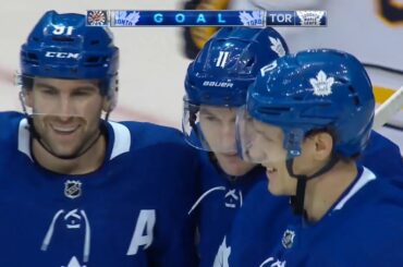 Nikita Zaitsev 3rd goal of the season! 02/03/2019 (Buffalo Sabres  at Toronto Maple Leafs)