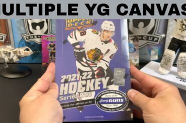 MULTIPLE CANVAS YGs! Opening a hobby box of 2021-22 Upper Deck Series 2 Hockey!