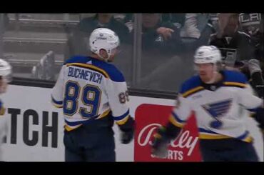 Pavel Buchnevich assists on Kapanen's goal vs Kings (26 mar 2023)