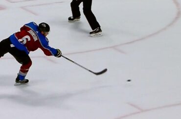 Erik Johnson scores OT winner past helpless Hellebuyck