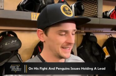 Josh Archibald On His Fight And Penguins Issues Holding A Lead