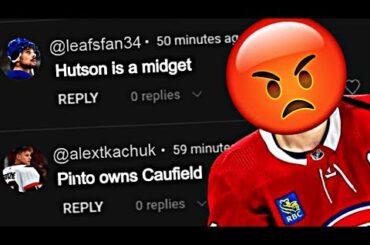 REACTING TO HABS HATERS (THIS IS SO FUNNY) MONTREAL CANADIENS HATE COMMENTS