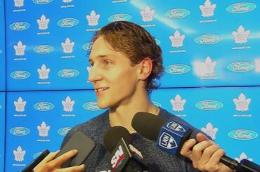 Maple Leafs Practice: Travis Dermott  - October 28, 2019