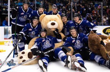 2019 Teddy Bear Toss || Victoria Royals || River Fahey