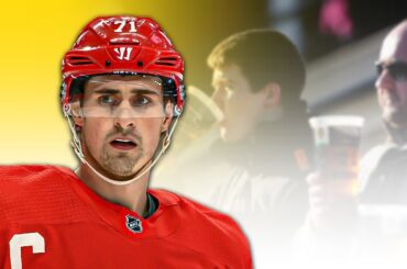 Dylan Larkin knocks this fans beer over and made sure to take care of them 🔥 #shorts