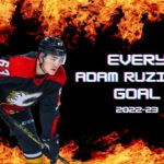 Adam Ruzicka All 6 Goals From The 2022-23 Season | Calgary Flames