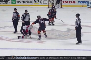 Mark Borowiecki vs Josh Manson Jan 13, 2016