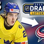 COLUMBUS BLUE JACKETS SELECT LEO CARLSSON 3RD OVERALL | SPOKEDZ 2023 MOCK DRAFT | Judd’z Budz