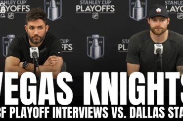 Adin Hill & Alec Martinez on Vegas vs. Dallas WCF: "I Don't Think Anyone Anticipated Getting Swept"