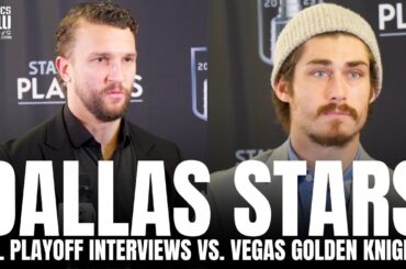 Luke Glendening & Mason Marchment talk Joe Pavelski, Dallas Stars Belief vs. Vegas, Fredrik Olofsson