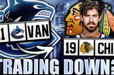 CANUCKS TRADING DOWN W/ CHICAGO BLACKHAWKS @ 2023 NHL ENTRY DRAFT? PATRIK ALLVIN WANTS IT (Rumours)