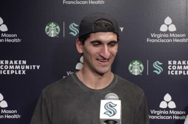 2023 Exit Interviews (FULL): Seattle Kraken Forward Matty Beniers