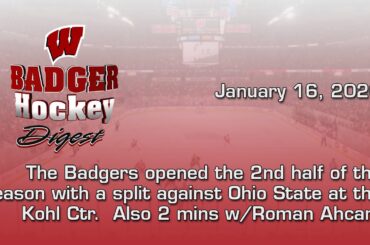 Badger Hockey Digest - Week of Jan 16, 2020