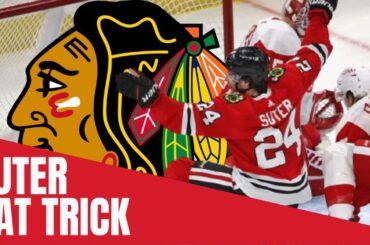Blackhawks Rookie Pius Suter Gets Hat Trick