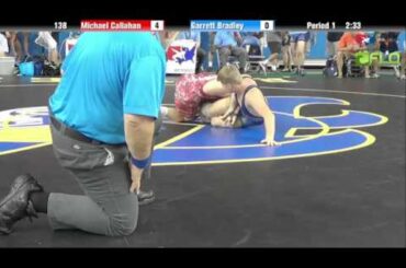Cadet 138 - Michael Callahan (Illinois) vs. Garrett Bradley (Missouri)