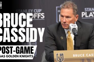 Bruce Cassidy Responds to Vegas Golden Knights Playing With a Lack of Desperation vs. Dallas Stars
