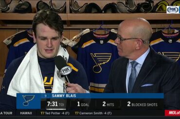 Blais: 'It's something special' to score against Montreal, his hometown team