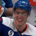 Anders Lee Hat-Trick Goal & Post-Game March 10 2022 Blue Jackets at Islanders UBS Arena MSG Plus