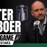 Peter DeBoer Reacts to Dallas Forcing GM6 vs. Vegas: "I Like Our Group, I Wouldn't Bet Against Them"