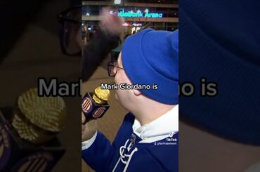 99%?! Mark Giordano - Leafs resident biology genius. Who knew? #leafs #Toronto #hockey #nhl