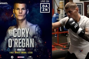 Cory O'Regan back on the big stage ready to shine and keep boxing on a high in Leeds.