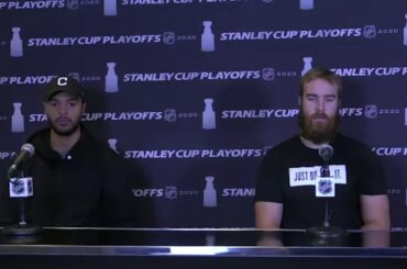 Pregame: Seth Jones & David Savard (8/16/20)