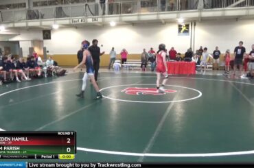83 Lbs Round 1 (8 Team) - Braeden Hamill, Wisconsin Vs Adam Parish, Minnesota Thunder D8ed
