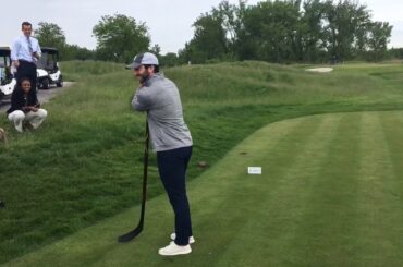 Devils’ Kyle Palmieri goes 'Happy Gilmore' for $1M shot