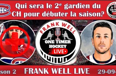 CANADIENS:QUI SERA LE SECOND DE JAKE ALLEN POUR DÉBUTER LA SAISON?