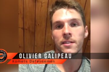 Olivier Galipeau Signs with Komets for 2020-2021