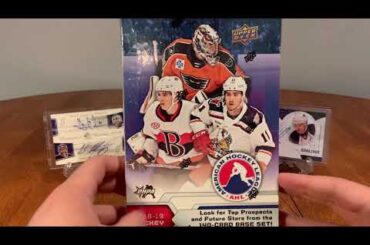 Two Autos - 2018-2019 AHL Hobby Box