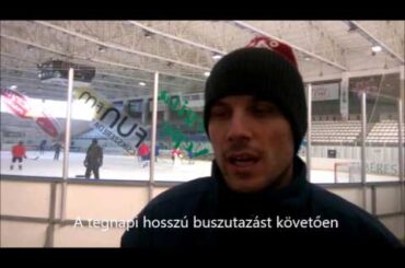 Tyler Dietrich nyilatkozata a Csíkszereda elleni meccsről