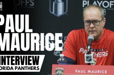 Paul Maurice talks Peter DeBoer Relationship Since 1993 & Florida Still Recovering from 4 OT Game