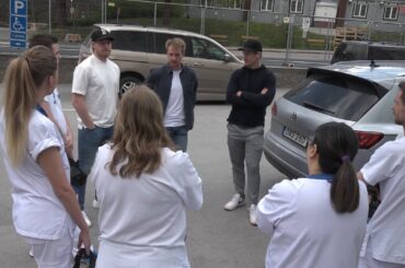 Matlådorna levereras till Akademiska Sjukhuset!