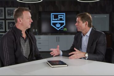 Rob Blake Sits Down with Jim Fox After Jake Muzzin Trade