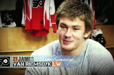 NHL Rookie Diaries : James Van Riemsdyk : Philadelphia Flyers