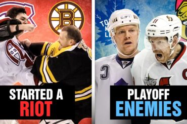 The Most INTENSE Rivalries In NHL History!