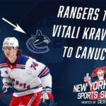 New York Rangers Trade Vitali Kravtsov To Vancouver Canucks For Will Lockwood & 2026 7th Round Pick