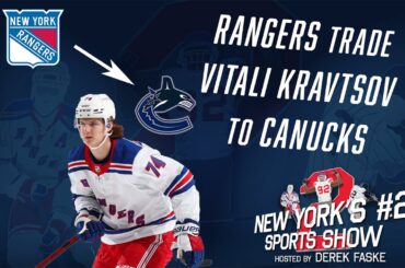 New York Rangers Trade Vitali Kravtsov To Vancouver Canucks For Will Lockwood & 2026 7th Round Pick