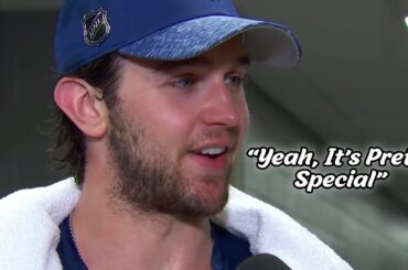 Joseph Woll On Getting A Win In His 1st NHL Playoff Start For The Maple Leafs
