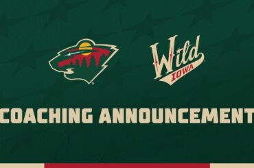 Iowa Wild Head Coach Press Conference