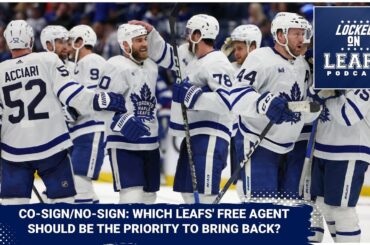 What should happen with the Toronto Maple Leafs Core 4? Top free agent priority | Co-Sign/No-Sign